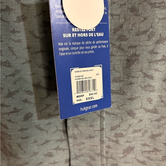 NWT Huk Button Down Short Sleeve Shirts - Picture 5 of 8